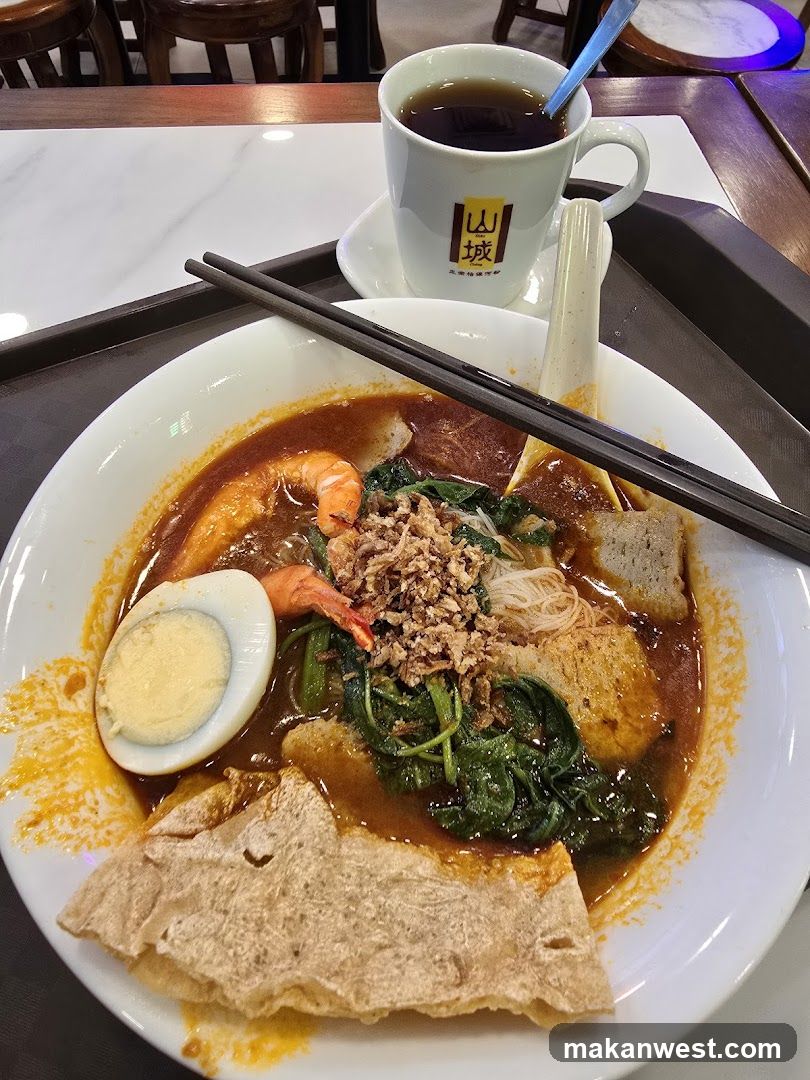 Noodle Soup and Tea