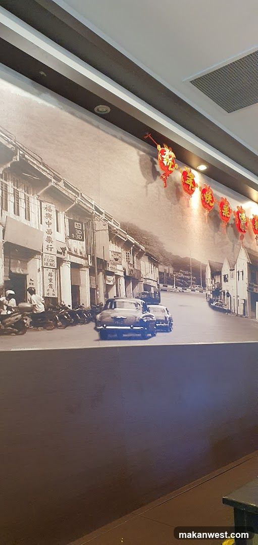 Vintage Street Scene Mural