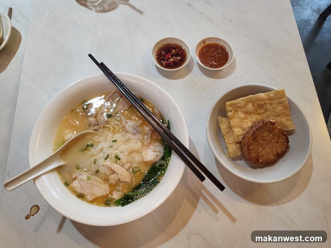 Noodle Soup with Side Dishes