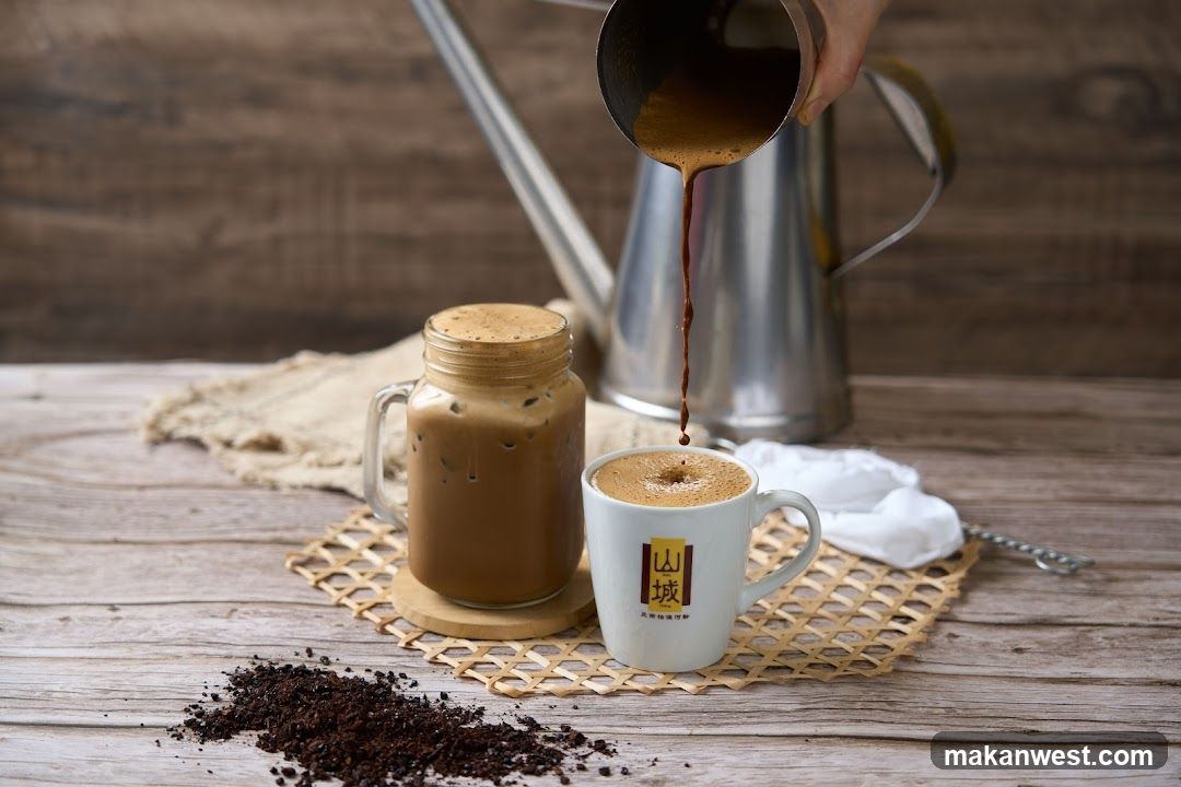 Coffee being poured into a mug