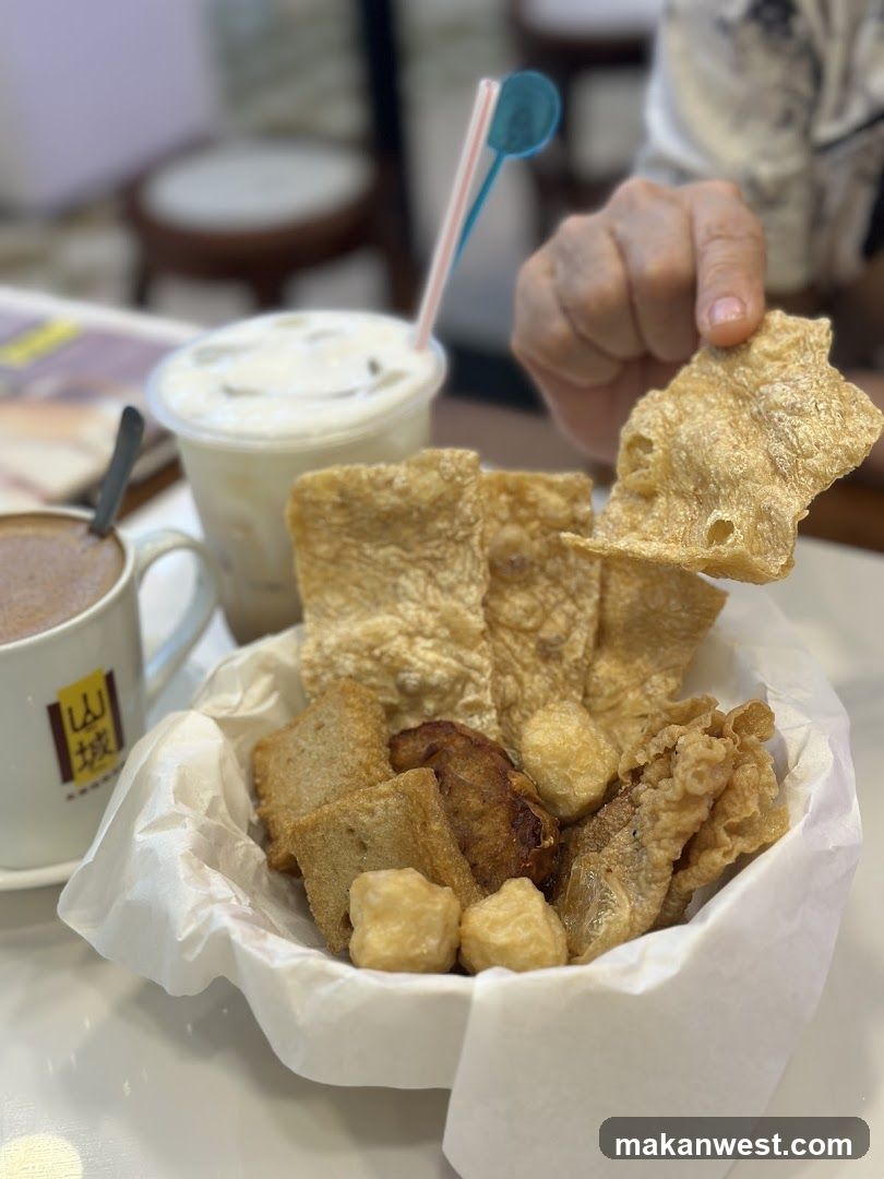 Fried Snacks and Drinks