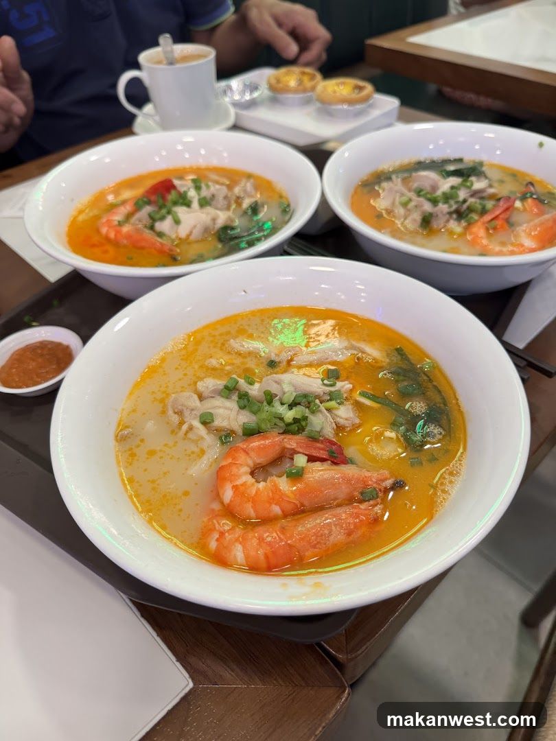 Noodle Soup with Shrimp