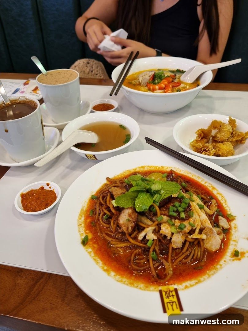 Table with Food and Drinks