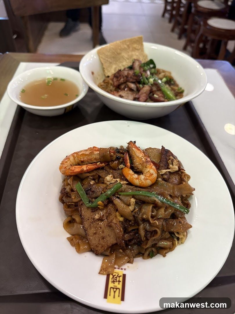 Noodles and Stir-Fried Rice Noodles