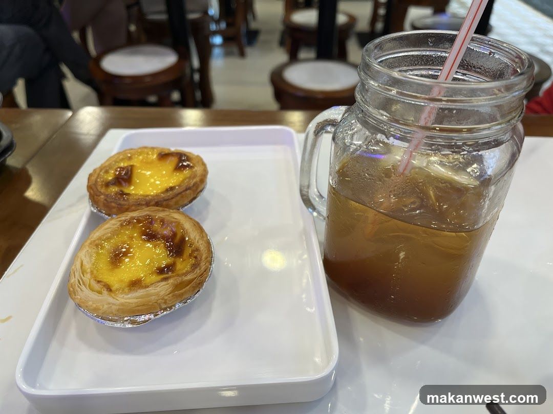 Egg Tarts and Iced Tea