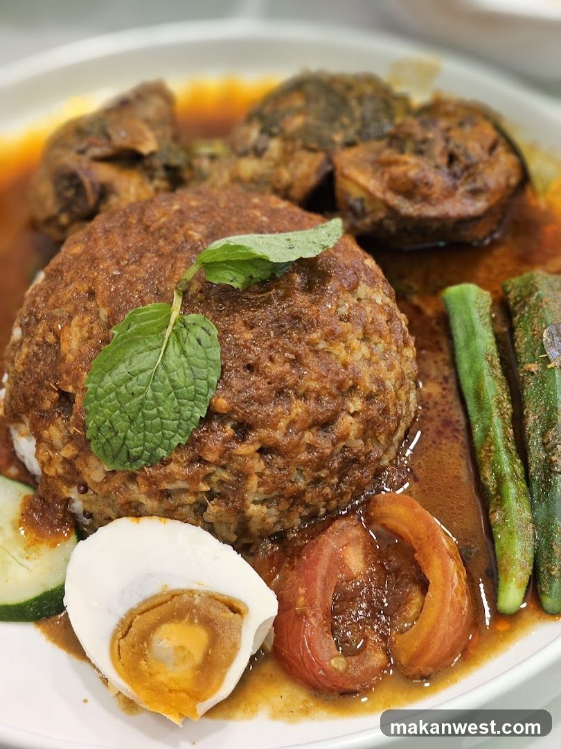 Nasi Lemak with Salted Egg