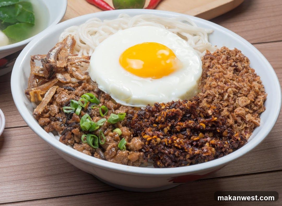 Noodle Bowl with Fried Egg