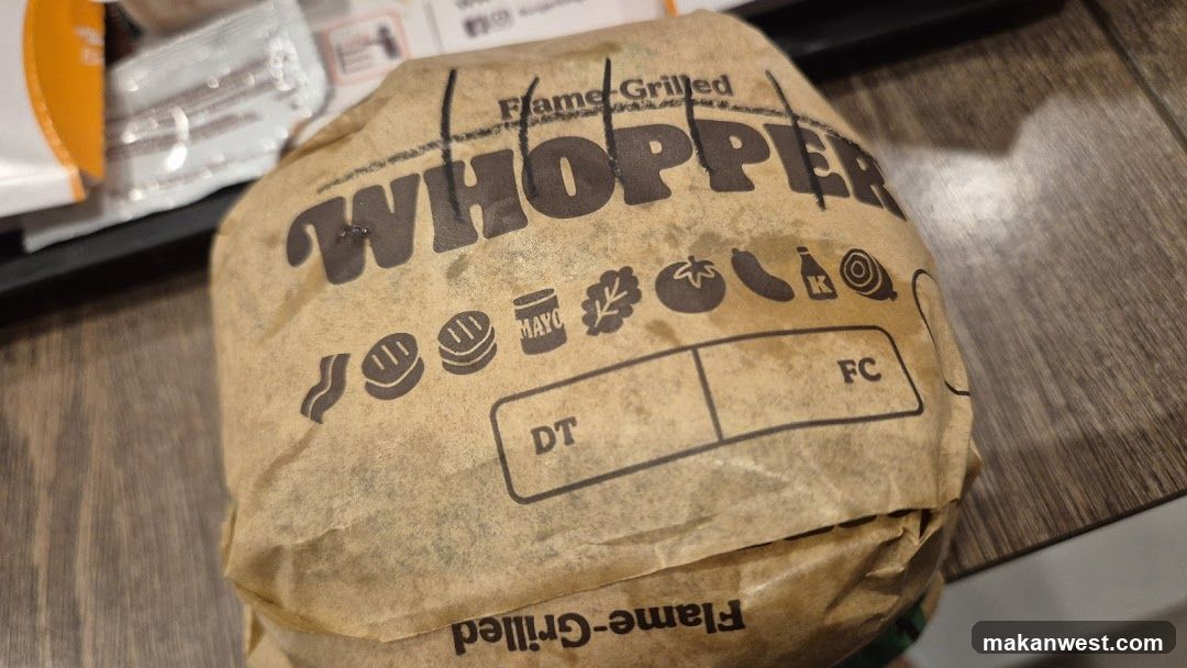 Whopper Burger Packaging