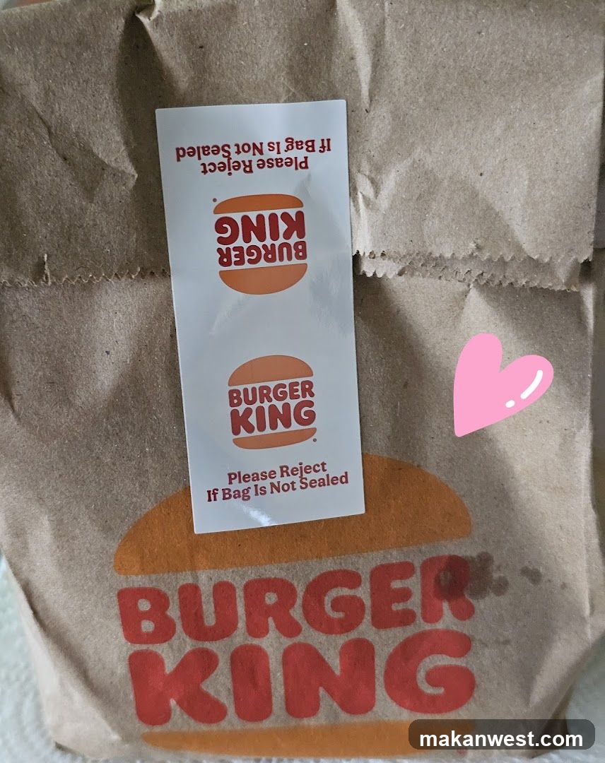 Burger King Bag