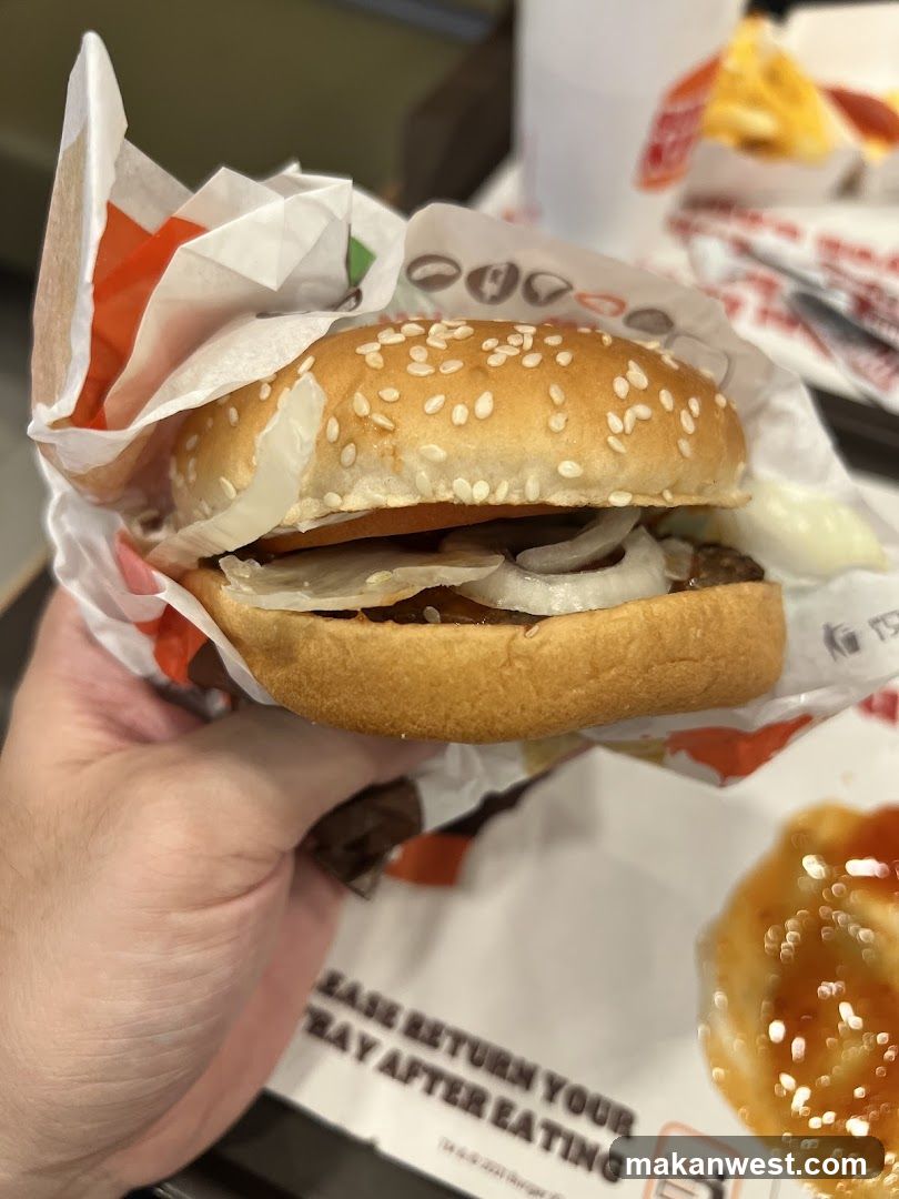 Burger in Wrapper