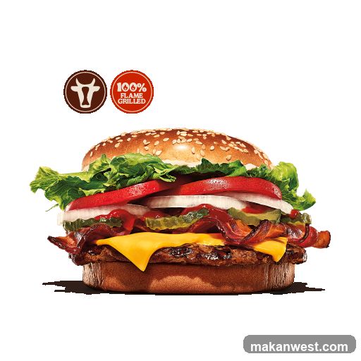 Burger with Bacon and Cheese