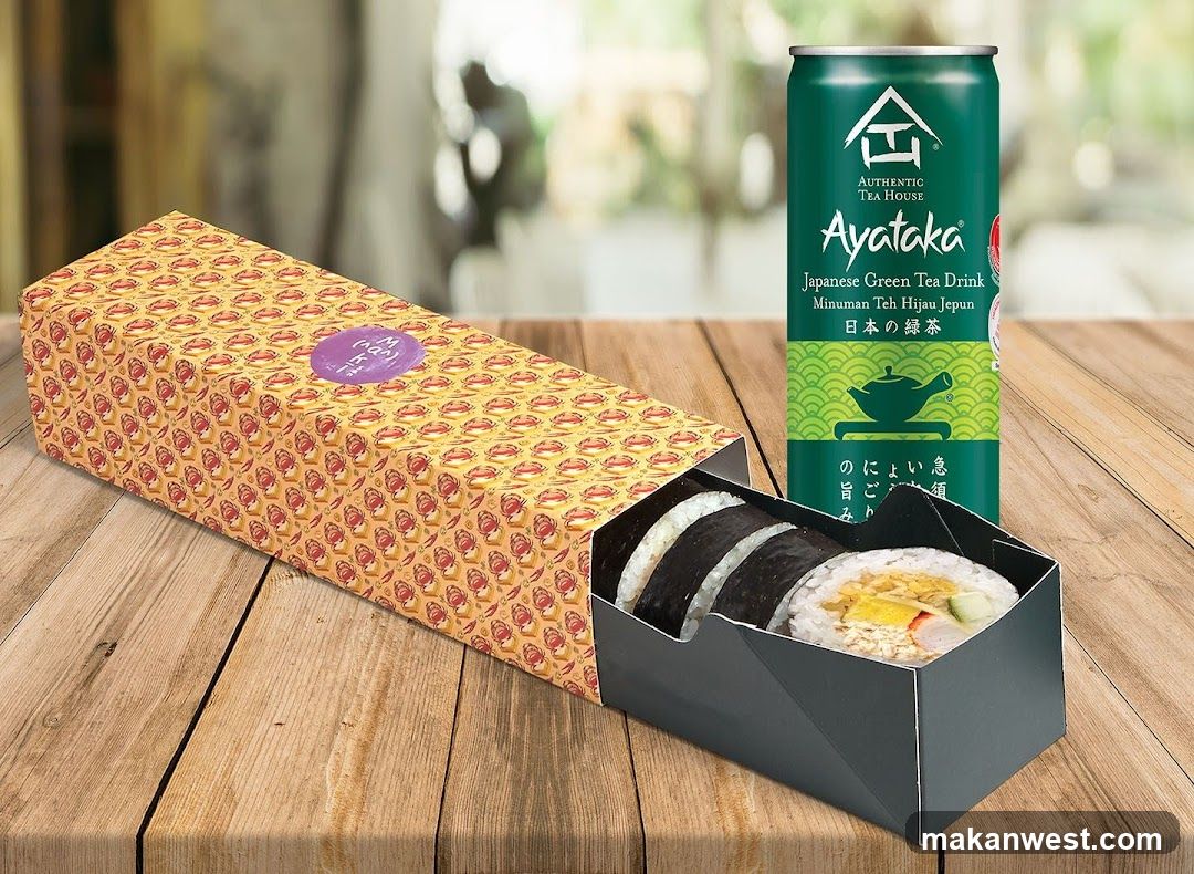 Sushi and Green Tea