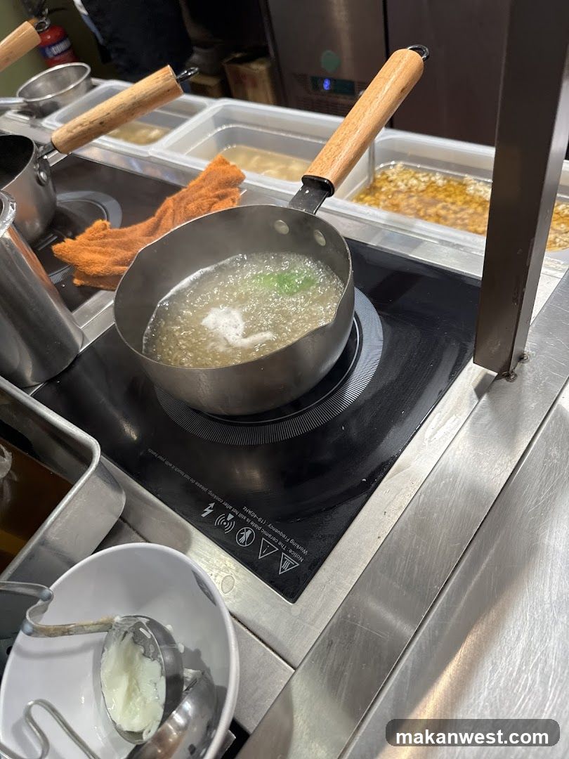 Cooking Pot on Induction Stove