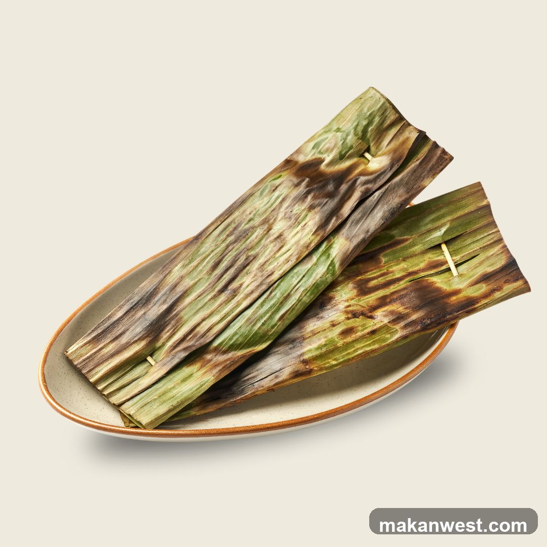 Grilled Fish Cakes in Banana Leaves