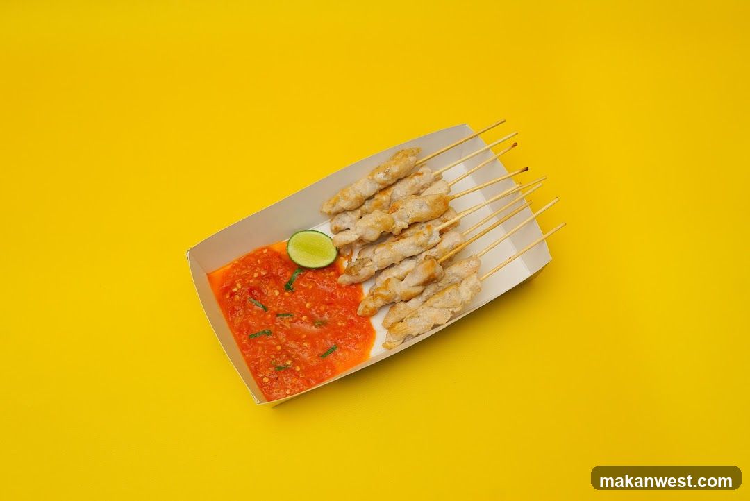 Chicken Satay with Chili Sauce