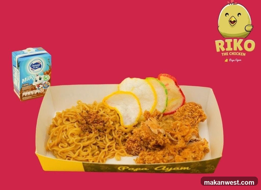 Fried Chicken and Noodles