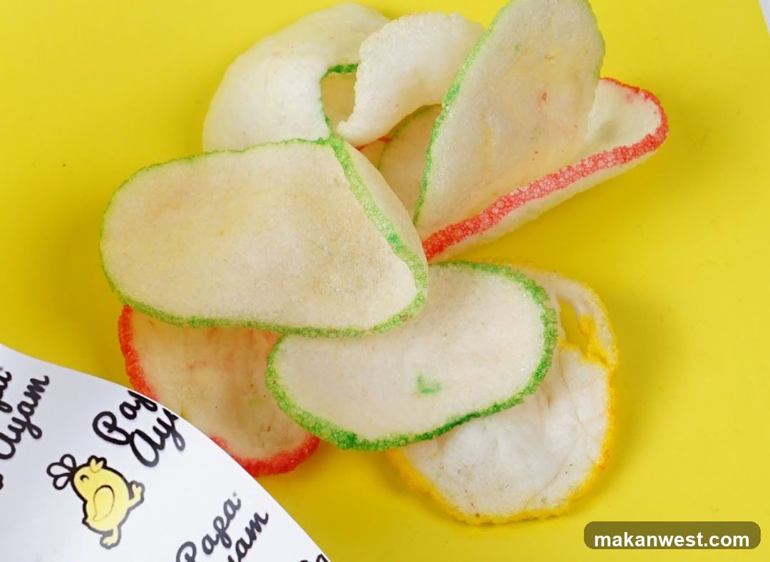 Colorful Prawn Crackers