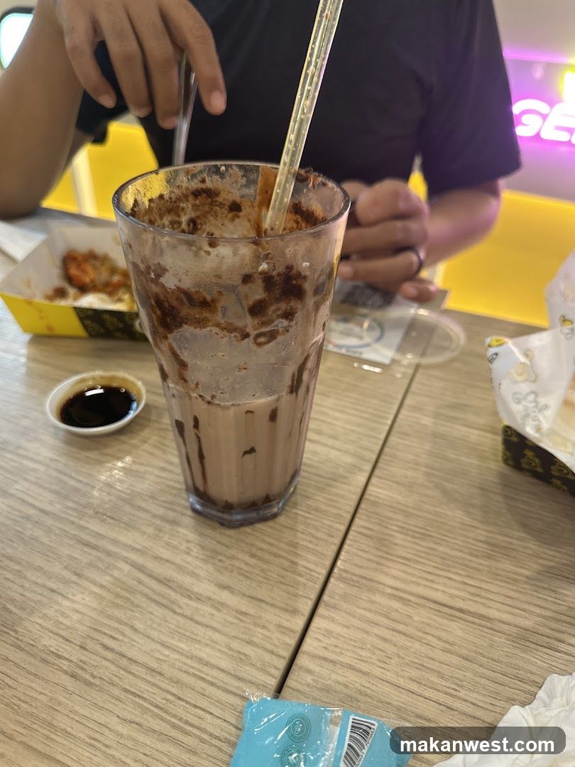Chocolate Drink and Food