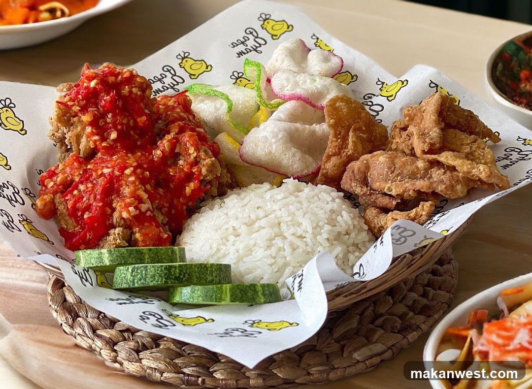 Spicy Fried Chicken with Rice