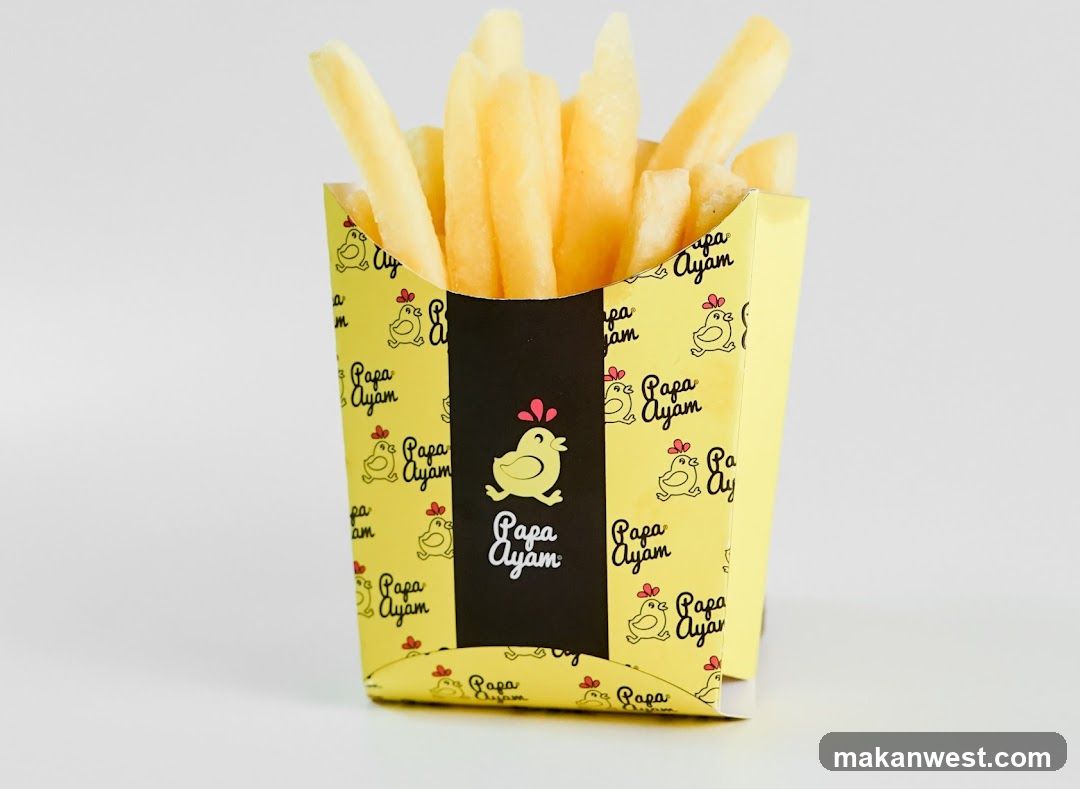 French Fries in Branded Container