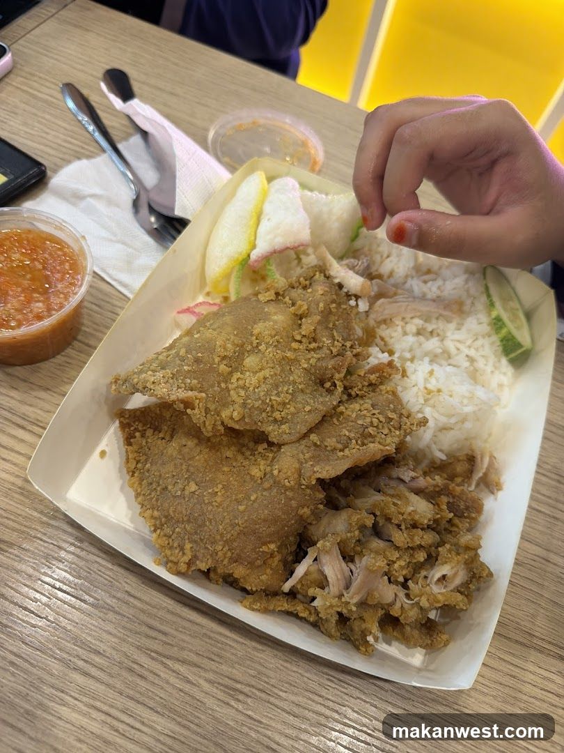Fried Chicken with Rice