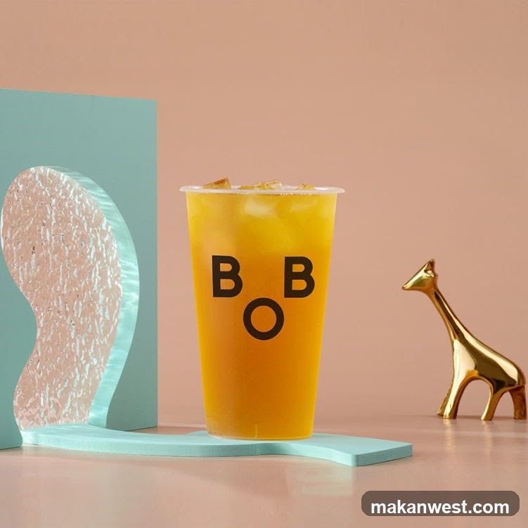 Beverage with Logo