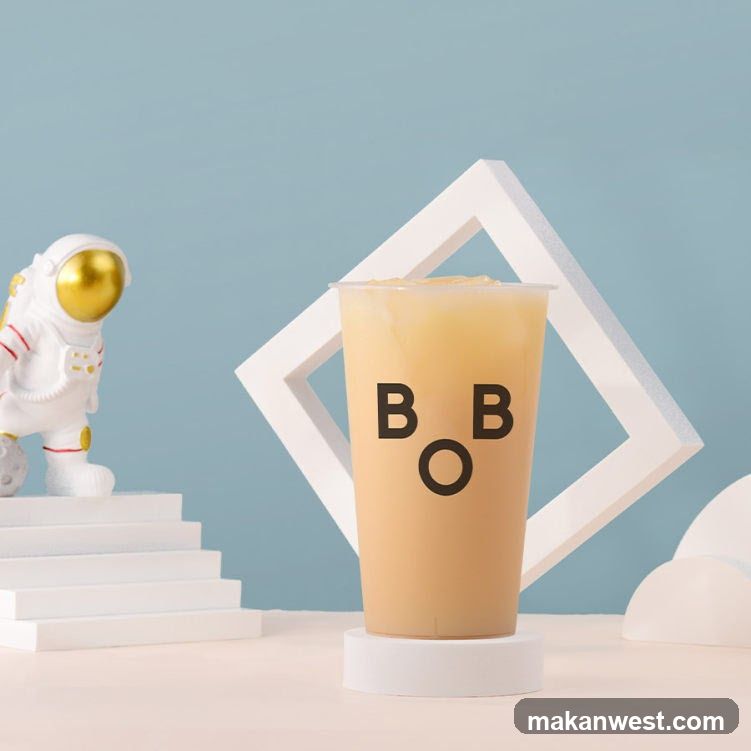Beverage with Boba Logo