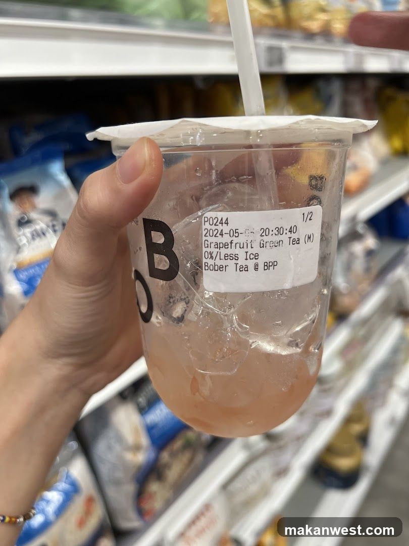 Grapefruit Green Tea