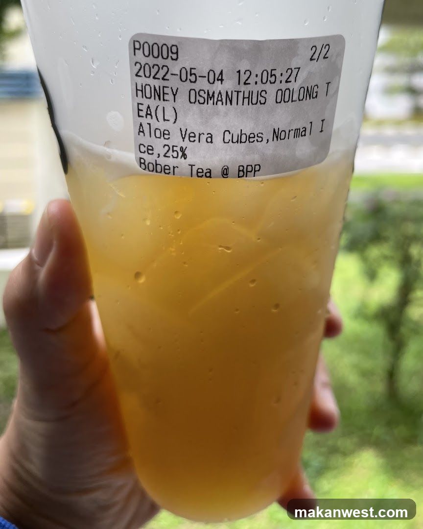 Honey Osmanthus Oolong Tea