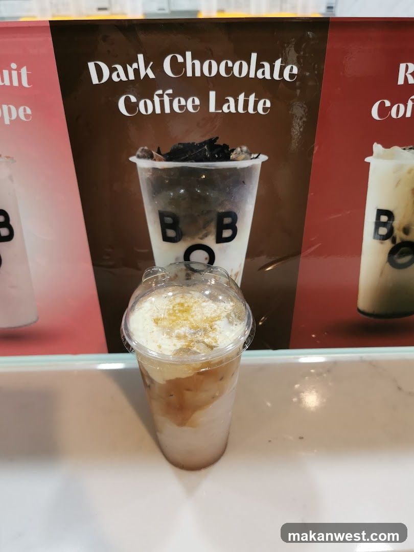 Dark Chocolate Coffee Latte