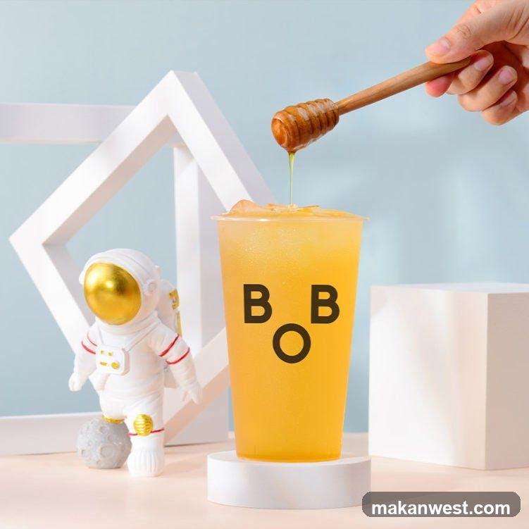 Astronaut and Honey Drink