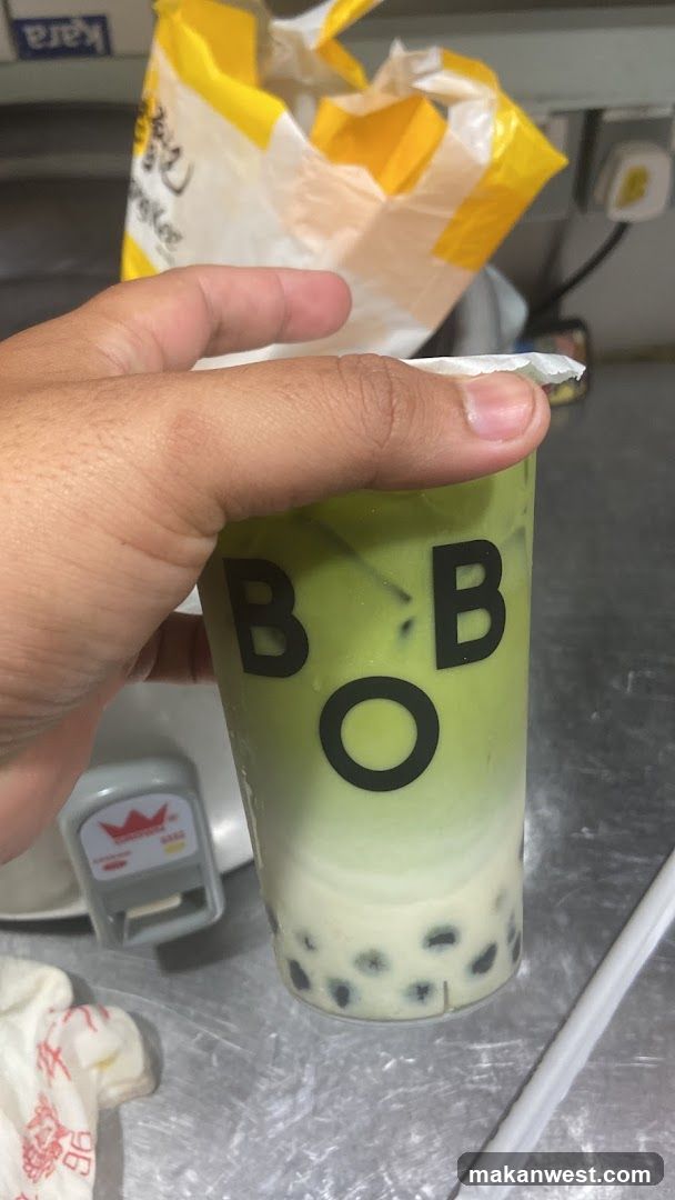 Matcha Boba Drink