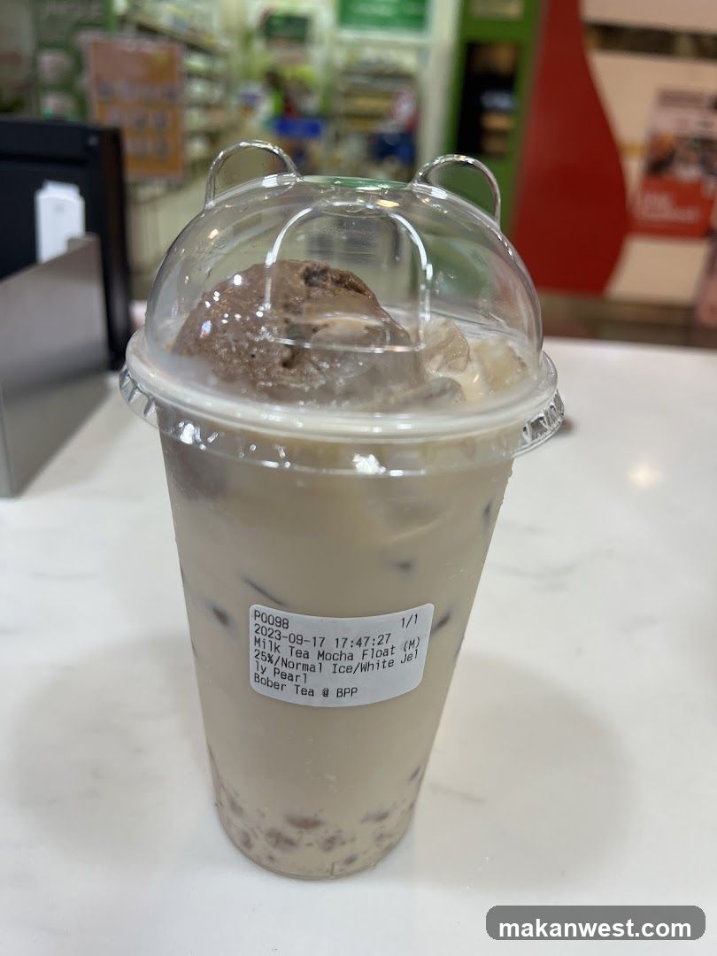 Milk Tea Mocha Float
