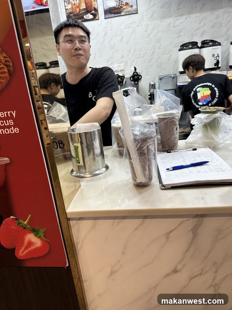 Beverage Shop Counter