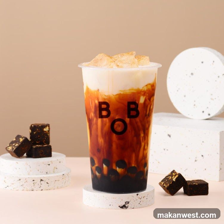 Brown Sugar Boba Milk Tea