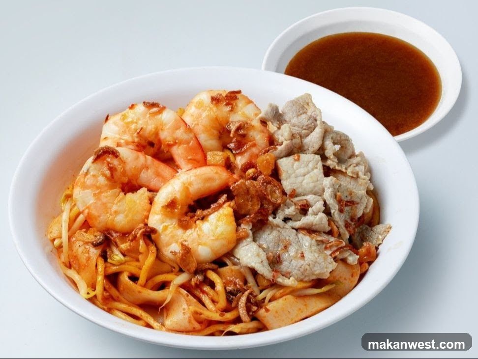 Noodles with Shrimp and Pork