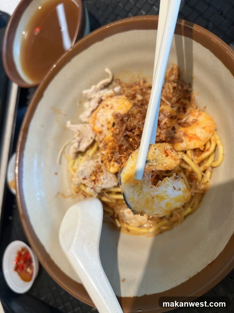 Noodles with Shrimp and Pork