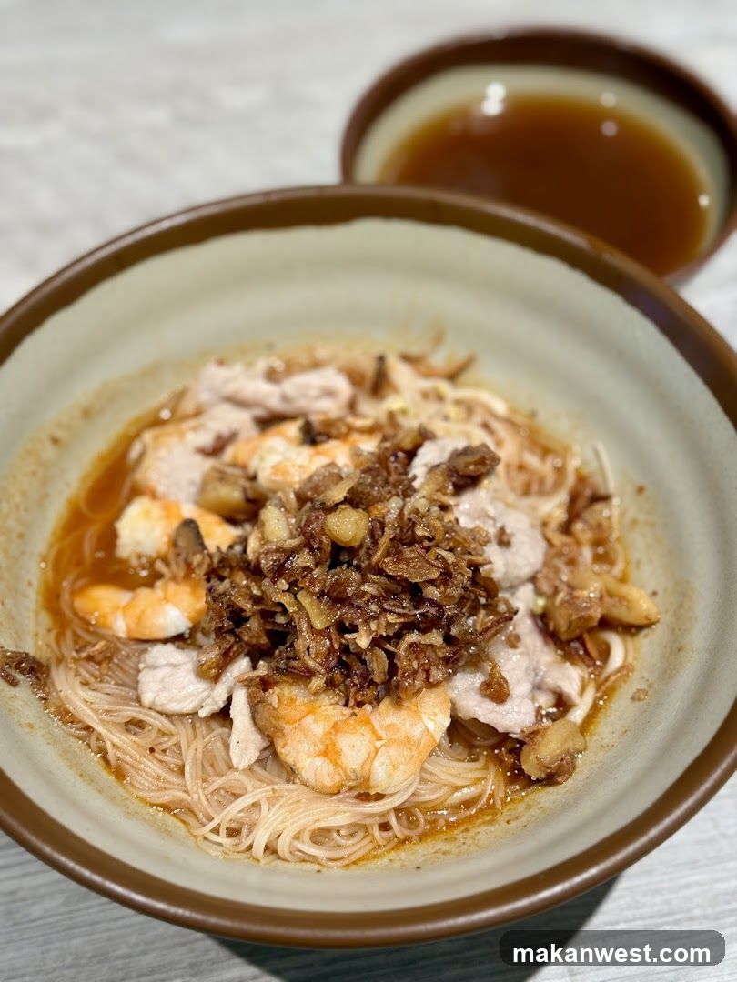Noodle Soup with Shrimp and Pork
