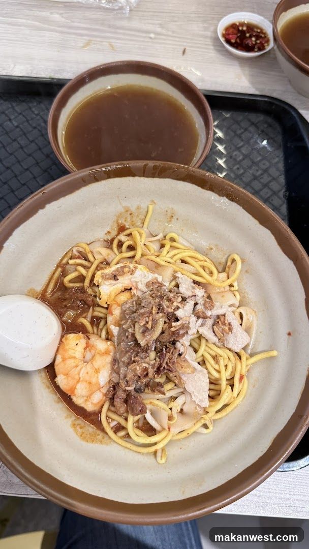Noodles with Shrimp and Pork