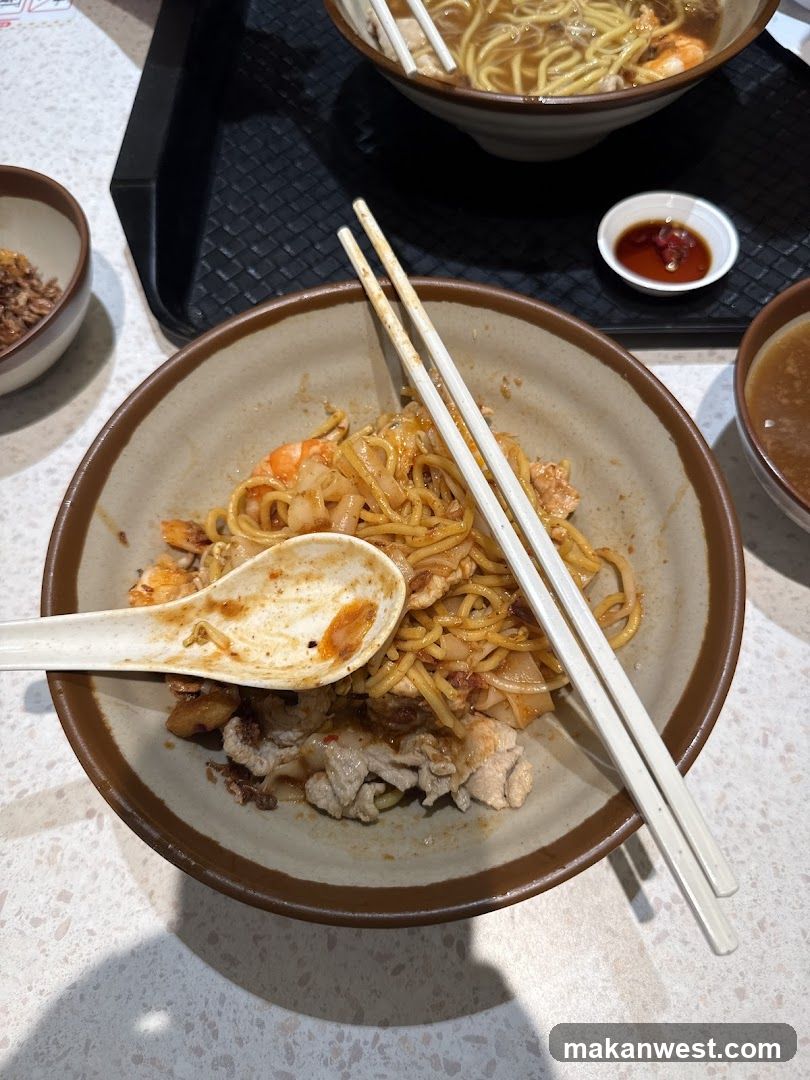Noodles with Shrimp and Pork