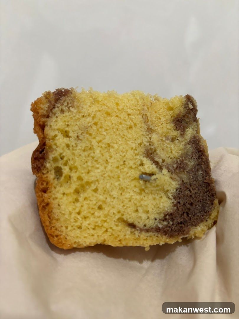 Marbled Cake Slice