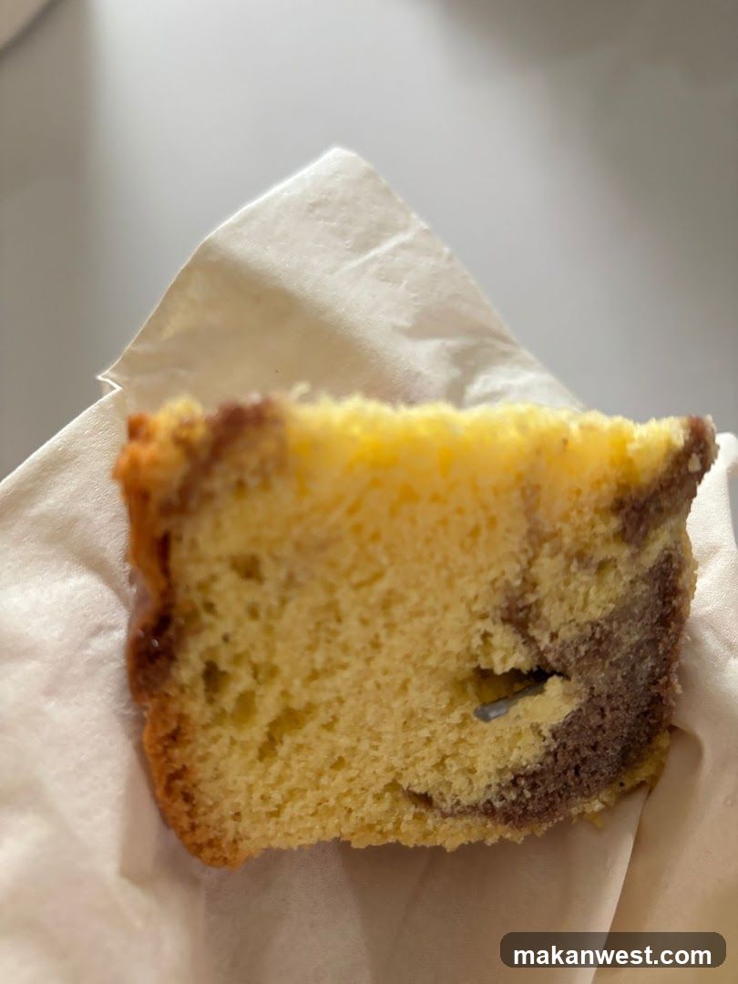 Slice of Marble Cake