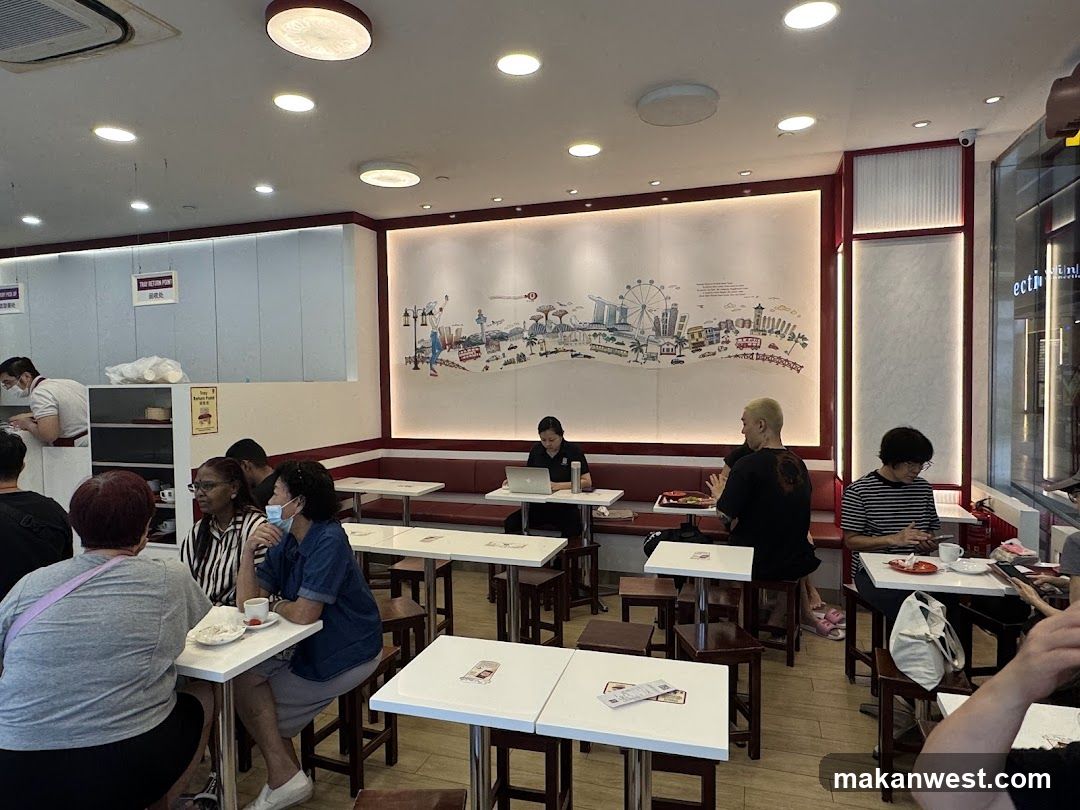 Restaurant Interior with Diners