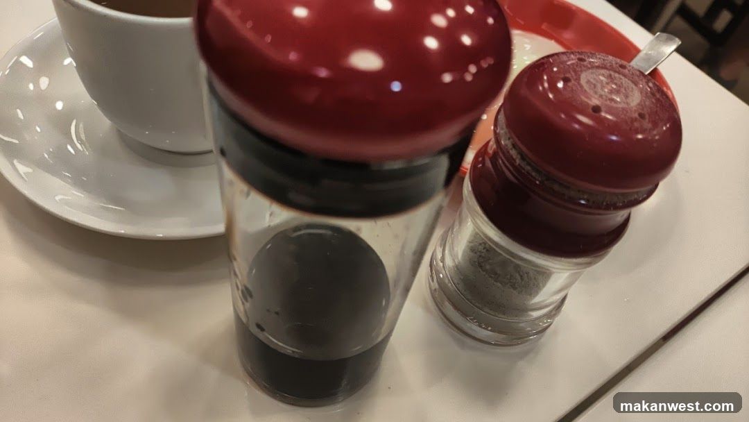 Condiments on a Table