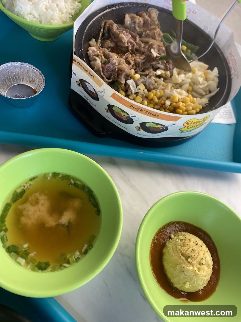 Sizzling Beef and Rice