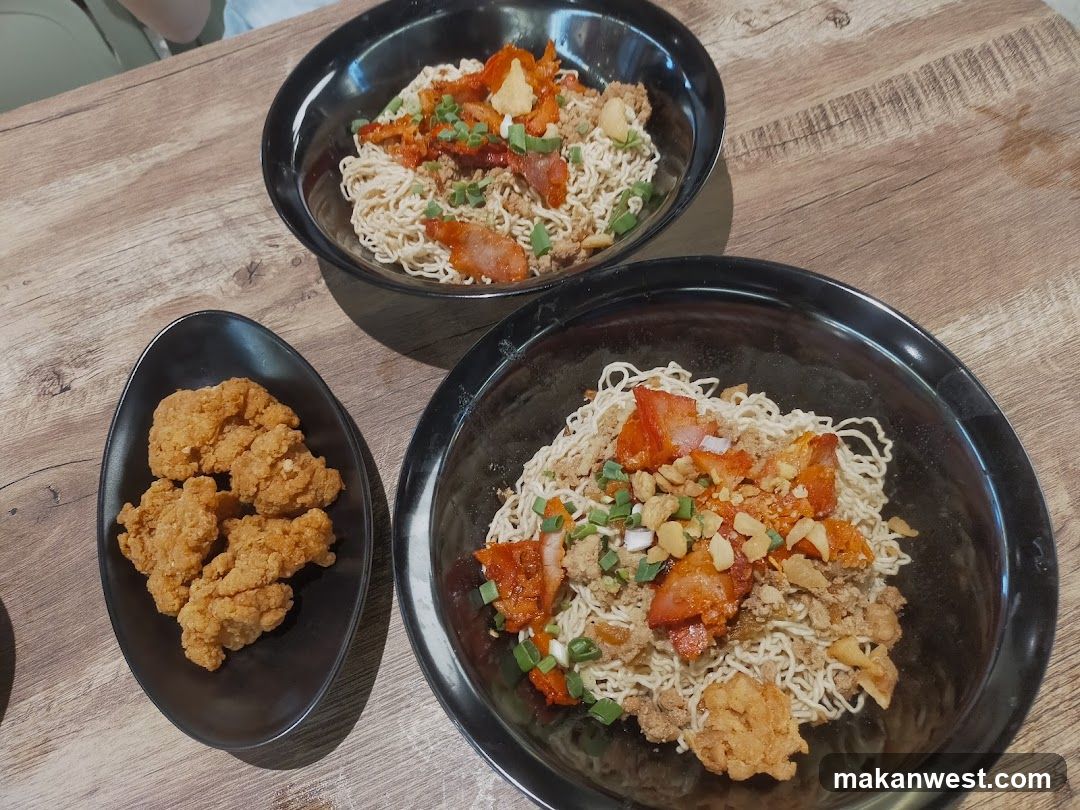 Noodle Dishes and Fried Chicken