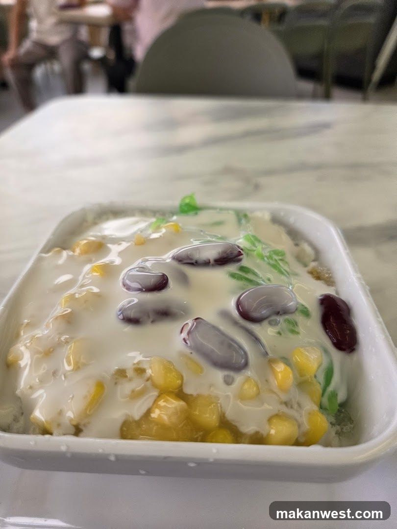 Dessert with Corn and Beans