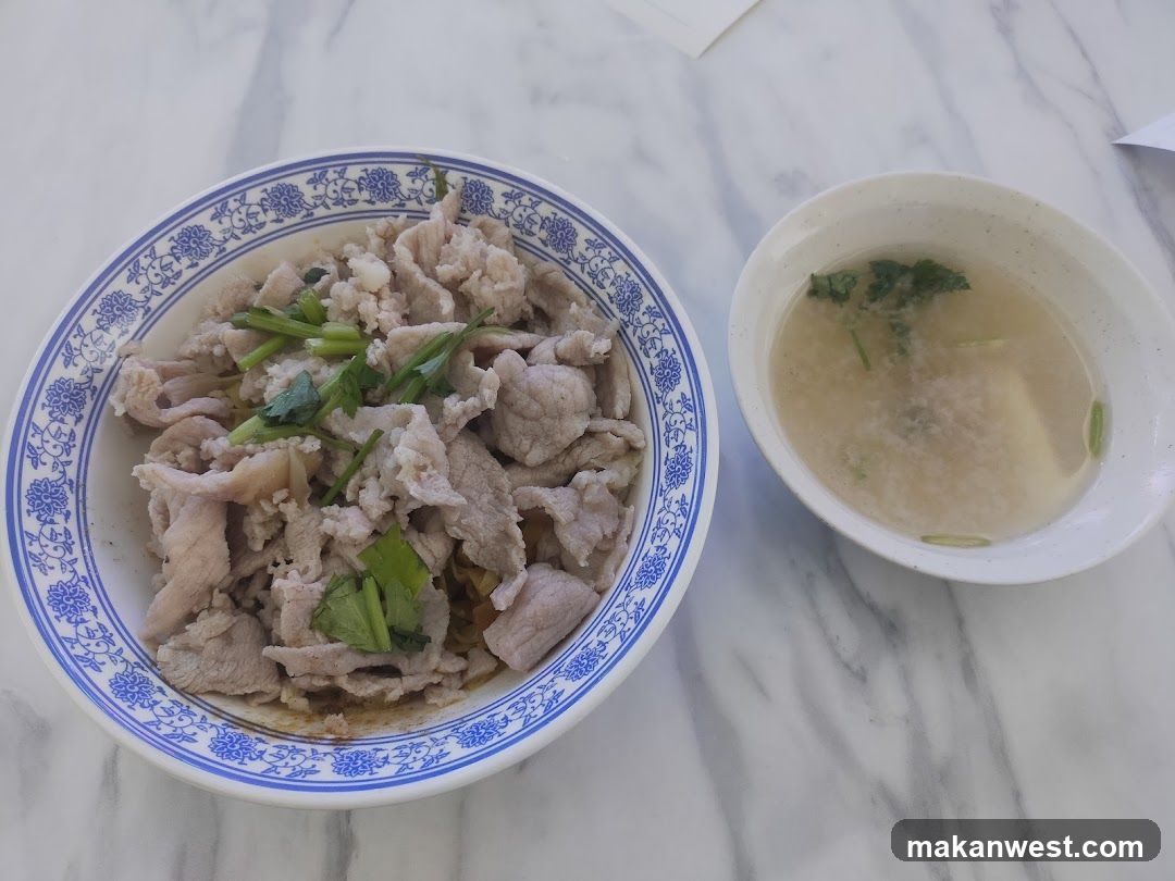 Steamed Pork with Soup
