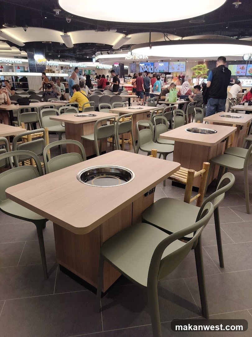 Food Court Dining Area