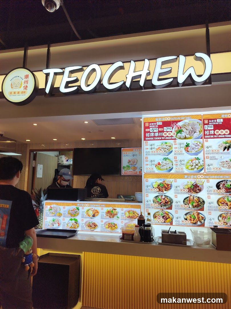 Teochew Food Menu